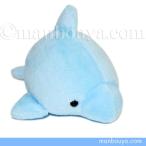 Yahoo! Yahoo!ショッピング(ヤフー ショッピング)イルカのぬいぐるみ A-SHOW 栄商 ムニュマム Mサイズ ドルフィン ブルー 12cm  まんぼう屋ドットコム