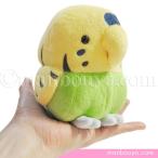 Yahoo! Yahoo!ショッピング(ヤフー ショッピング)インコ グッズ ぬいぐるみ 雑貨 A-SHOW 栄商 ムニュマムM セキセイインコ イエローグリーン 12cm