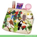 Yahoo! Yahoo!ショッピング(ヤフー ショッピング)小鳥 グッズ 雑貨 布製ポーチ かなる アニマルフレンズ カラー キャンバス ミニポーチ バードランド メール便発送可