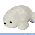 Yahoo! Yahoo!ショッピング(ヤフー ショッピング)アザラシ ぬいぐるみ キュート販売 CUTE marine collection 水族館グッズ ベビーあざらしオフホワイト Sサイズ22cm