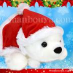 Yahoo! Yahoo!ショッピング(ヤフー ショッピング)クリスマス アザラシのぬいぐるみ 水族館グッズ キュート販売 CUTE ベビーアザラシ M 35cm サンタ衣装
