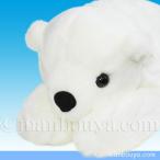 Yahoo! Yahoo!ショッピング(ヤフー ショッピング)くま ぬいぐるみ シロクマ キュート販売 CUTE マリンコレクション くたくた 白くま 這い Lサイズ 45cm まんぼう屋ドットコム