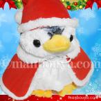 Yahoo! Yahoo!ショッピング(ヤフー ショッピング)ペンギンのぬいぐるみ クリスマス キュート販売 CUTE アストラペンギン グレー Mサイズ 25cm サンタ衣装
