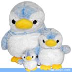Yahoo! Yahoo!ショッピング(ヤフー ショッピング)10％OFF ペンギン ぬいぐるみ キュート販売 CUTE marine collection アストラペンギン ブルー3サイズセット　まんぼう屋ドットコム