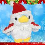 Yahoo! Yahoo!ショッピング(ヤフー ショッピング)クリスマス ぬいぐるみ ペンギン キュート販売 CUTE アストラペンギン ブルー SS サンタ衣装  まんぼう屋ドットコム