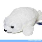 Yahoo! Yahoo!ショッピング(ヤフー ショッピング)アザラシ ぬいぐるみ キュート販売 CUTE marine collection 水族館グッズ ふわふわあざらしホワイト Sサイズ25cm