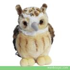 Yahoo! Yahoo!ショッピング(ヤフー ショッピング)鳥 ぬいぐるみ ミミズク 動物園 キュート販売 CUTE フォレストエンジェル ワシミミズク ブラウン 18cm　まんぼう屋ドットコム