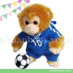 Yahoo! Yahoo!ショッピング(ヤフー ショッピング)サル ぬいぐるみ 服 セット 着せ替え みんなでスポーツ キュート販売 日本猿 M サッカー 16cm