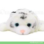 Yahoo! Yahoo!ショッピング(ヤフー ショッピング)ホワイトタイガー ぬいぐるみ トラ 動物園 お土産 キュート販売 CUTE ペタッとタイガー 白 S 33cm