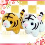 Yahoo! Yahoo!ショッピング(ヤフー ショッピング)トラ ぬいぐるみ 寅 キュート販売 CUTE マグネット タイガー 茶 ホワイト 7cm メール便発送可