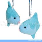 Yahoo! Yahoo!ショッピング(ヤフー ショッピング)魚 ぬいぐるみ 水族館グッズ 海中散歩 おともだちマスコット マンボウ 4.5cm メール便発送可