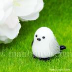 simaenaga товары стекло умение миниатюра украшение симпатичный маленькая птица смешанные товары .....M серый bib ro