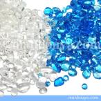 インテリア ガラス 石 さざれ 水槽 底石 松野工業 グラスサンド クリア・ブルー セット まんぼう屋ドットコム