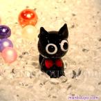  чёрный кошка миниатюра стекло умение Halloween украшение стакан квадратное маленький серии лента кошка почтовая доставка отправка возможно 