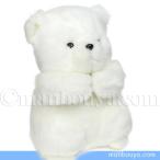 Yahoo! Yahoo!ショッピング(ヤフー ショッピング)シロクマ ぬいぐるみ くま たけのこ TAKENOKO JOYFUL MATES ジョイフルメイト 森のなかま S 白熊 20cm