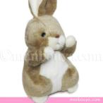 Yahoo! Yahoo!ショッピング(ヤフー ショッピング)うさぎ ぬいぐるみ 動物園 たけのこ TAKENOKO JOYFUL MATES ジョイフルメイト 森のなかま S ウサギ ベージュ 20cm