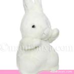 Yahoo! Yahoo!ショッピング(ヤフー ショッピング)うさぎ ぬいぐるみ 動物園 たけのこ TAKENOKO JOYFUL MATES ジョイフルメイト 森のなかま S ウサギ ホワイト 20cm