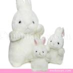 Yahoo! Yahoo!ショッピング(ヤフー ショッピング)うさぎ ぬいぐるみ たけのこ TAKENOKO JOYFUL MATES ジョイフルメイト 森のなかま ウサギ ホワイト 3サイズセット