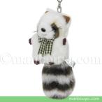 Yahoo! Yahoo!ショッピング(ヤフー ショッピング)レッサーパンダ ぬいぐるみ たけのこ TAKENOKO JOYFUL MATES ジョイフルメイト ミニミニキッズ キーチェーン ホワイト 11cm