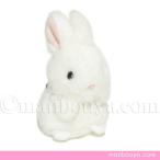 Yahoo! Yahoo!ショッピング(ヤフー ショッピング)うさぎ ぬいぐるみ キーホルダー たけのこ TAKENOKO JOYFUL MATES ミニミニキッズ ウサギ ホワイト 7cm メール便発送可