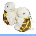 Yahoo! Yahoo!ショッピング(ヤフー ショッピング)カメ グッズ ぬいぐるみ TAKENOKO たけのこ JOYFUL MATES ジョイフルメイト キーチェーン お座り亀 イエロー 9cm