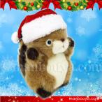 Yahoo! Yahoo!ショッピング(ヤフー ショッピング)クリスマスプレゼント ぬいぐるみ リス たけのこ TAKENOKO プチプチらんど 森のなかま りす 10cm サンタ帽子