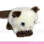Yahoo! Yahoo!ショッピング(ヤフー ショッピング)猫 ぬいぐるみ ネコ たけのこ TAKENOKO プチプチらんど シャムネコ 11cm