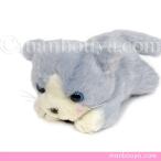 Yahoo! Yahoo!ショッピング(ヤフー ショッピング)ぬいぐるみ 猫 たけのこ TAKENOKO JOYFUL MATES ジョイフルメイト シェリー這い ロシアンブルー 11cm