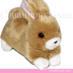 Yahoo! Yahoo!ショッピング(ヤフー ショッピング)うさぎ ぬいぐるみ 茶色 たけのこ TAKENOKO JOYFUL MATES ジョイフルメイト プチどりーむミニ ウサギ ブラウン 17cm