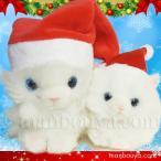 Yahoo! Yahoo!ショッピング(ヤフー ショッピング)猫 ぬいぐるみ クリスマスプレゼント たけのこ TAKENOKO プチどりーむミニ ＆プチプチらんど ペルシャネコ サンタ帽子