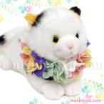 たけのこ ネコ ぬいぐるみ アクセサリー セット フラワーコスプレ プチどりーむミニ 三毛猫 17cm