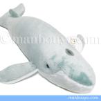 くじらのぬいぐるみ クジラ グッズ 雑貨 TST太洋産業貿易 101シリーズ シロナガスクジラ 43cm まんぼう屋ドットコム