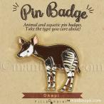 okapi товары значок аксессуары зоопарк сувенир булавка baji коллекция world коммерческое предприятие почтовая доставка отправка возможно 