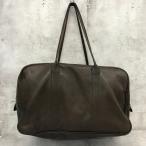 raregem BANKROBBER Coffee редкость jem банк осел - сумка "Boston bag" Brown кожа кожа [C0141-004]