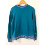Champion( Champion )C8-N013R ребра линия вырез лодочкой тренировочный футболка [E4123-007]