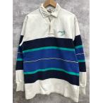 Barbarian балка ba Lien Rugger рубашка 80 годы ~90 годы рубашка с длинным рукавом [F0520-004]