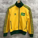 adidas Adidas Brazil представитель спортивная куртка джерси FIFA десять тысяч национальный флаг бирка World Cup [F1062-004]