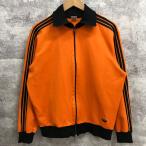 adidas Adidas ADS-3F запад Германия Descente фирма 70's TREFOIL LOGO TRACK JACKETto зеркальный . il Logo спортивная куртка [F1590-004]