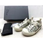 ショッピングdior Dior/ディオール B23 Low Top Sneakers Dior Oblique B23 オブリーク総柄 ローカットスニーカー 3SN249YJP/40(約25.0cm) 【MK0123-008】286
