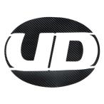 エンブレムプレート　UDトラックス用　カーボンブラック