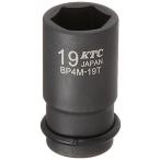 京都機械工具(KTC) 12.7mm (1/2インチ) インパクトレンチ ソケット (セミディープ薄肉) 19mm BP4M19TP