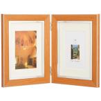 VANJOH фоторамка пара рама L*2L коврик картон имеется длина светло-коричневый PF-2LWY-LBL