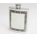  Britain pin da- Bros company manufactured SP073pyu-ta- hip flask plain frame 4 ounce 