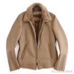 ALTACRUNAaruta Crew na* мутон блузон *mod. 84759 *art. AE0714 Merino Nappa *col. MOCHA BEIGE мокка бежевый *made in Italy* внутренний стандартный товар * осень-зима 