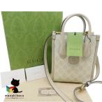  Gucci GUCCI новый товар не использовался GGs шкив m2WAY 671623 плечо Mini сумка бежевый коробка ткань пакет разряд S женский сумка [ б/у ]