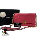  Chanel CHANEL 19 2WAY цепь плечо розовое золото / серебряный металлические принадлежности AS1160 CC здесь Mark овчина женский 29 номер G карта коробка ткань пакет...