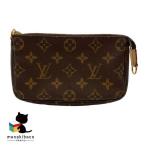  Louis * Vuitton LOUIS VUITTON Mini аксессуары sowa-ru аксессуары сумка небольшая сумочка монограмма Brown кожа Mini сумка Mini сумка бренд...