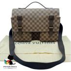  Louis Vuitton LOUIS VUITTON как новый N42270 Broad way Damier eben сумка на плечо ручная сумочка наклонный .. портфель портфель сумка сумка ткань...