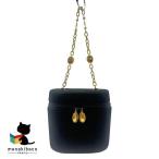  Dior DIOR цепь ручная сумочка vanity замша чёрный черный Gold металлические принадлежности портфель портфель сумка сумка разряд A женский сумка [ б/у ]