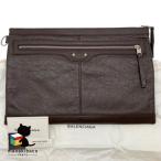  Balenciaga BALENCIAGA новый товар клатч Classic зажим CLASSIC CLIP M кожа чай Brown document кейс портфель портфель сумка ba...